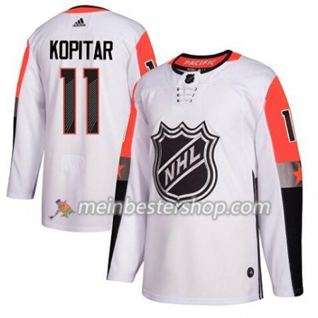 Los Angeles Kings Anze Kopitar 11 2018 NHL All-Star Pacific Division Adidas Weiß Trikot Authentic - Herren
